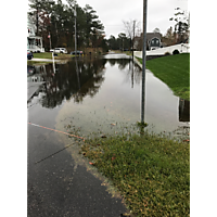 Mid November high tide and Storm event image